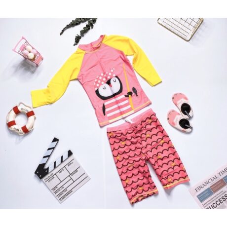 Đồ Bơi Trẻ Em - Hình Chim Cánh Cụt Đáng Yêu