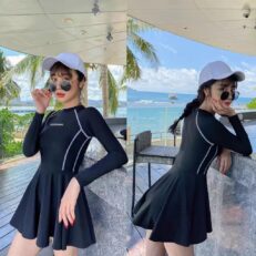 Set đồ bơi nữ váy bơi kèm quần trong #80855